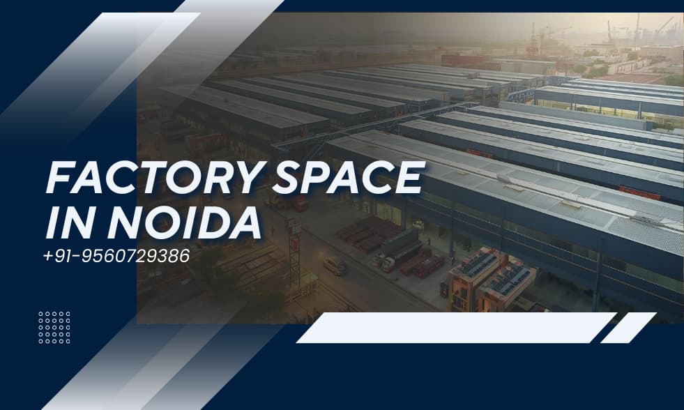 Factory Space for Lease in Noida for MSMEs, Export Units & Large Industries